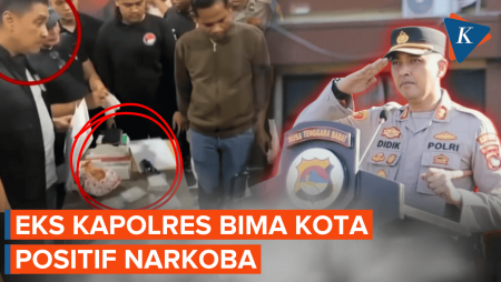Eks Kapolres Bima Kota Positif Narkoba! Terancam Bui Seumur Hidup