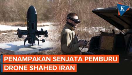 Ukraina Pamer Musuh Bebuyutan Drone Shahed Iran
