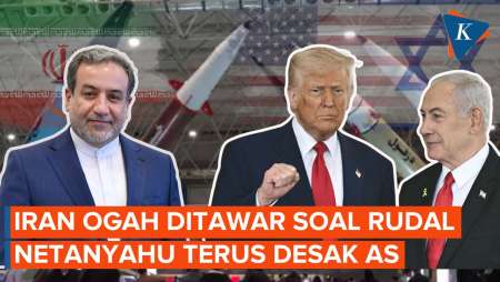 Iran Tak Mau Ditawar Soal Rudal, Netanyahu Terus Desak AS