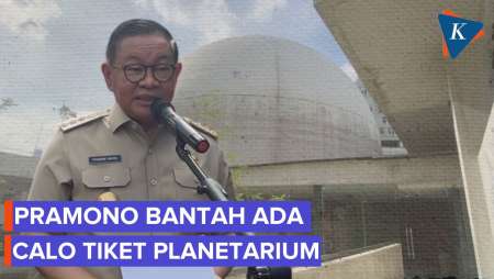 Pramono Pastikan Tak Ada Calo Tiket Planetarium: Kalau Ada, Jakpro Tanggung Jawab