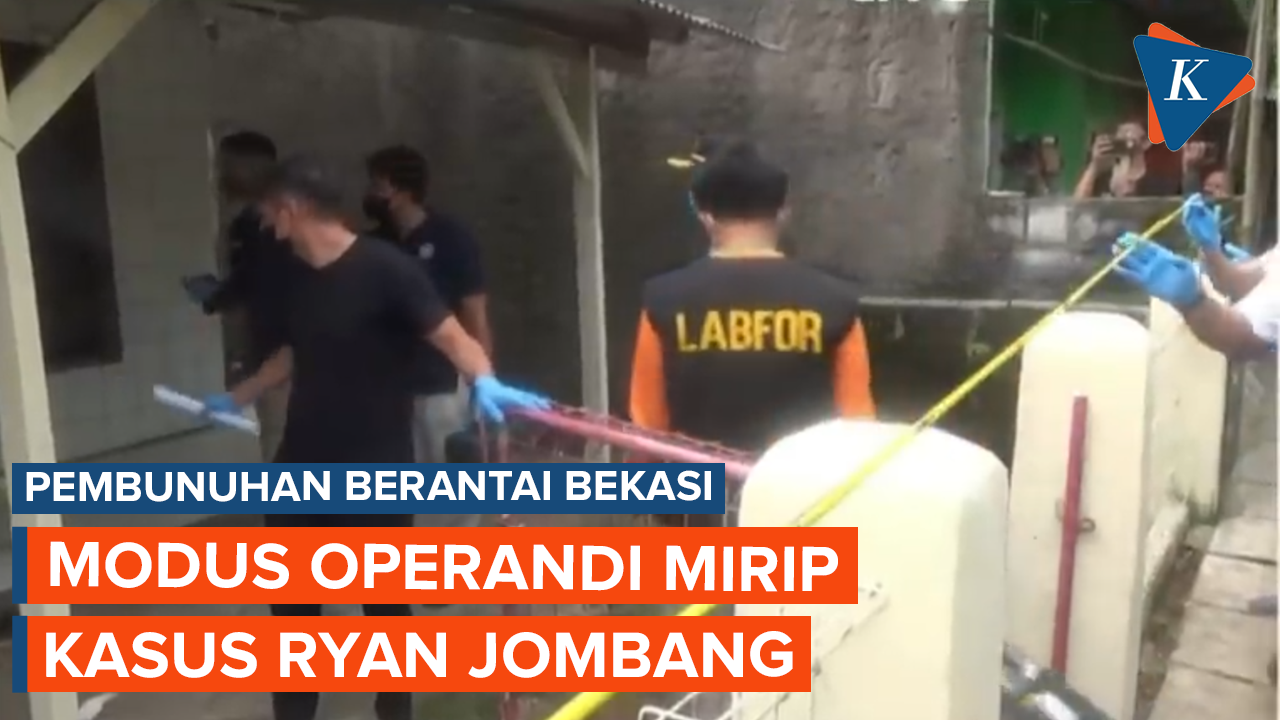 Kemiripan Modus Pembunuhan Berantai di Bekasi dengan Kasus Ryan Jombang