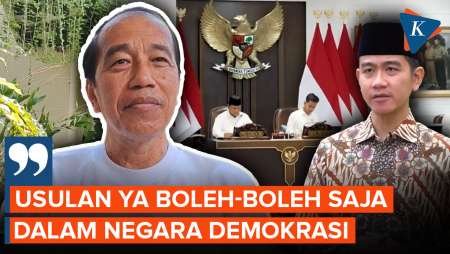 Respons Jokowi soal Desakan Pencopotan Gibran dari Posisi Wapres