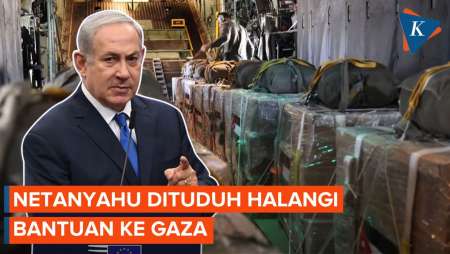 Palestina Tuduh Netanyahu Halangi Bantuan Kemanusiaan ke Gaza