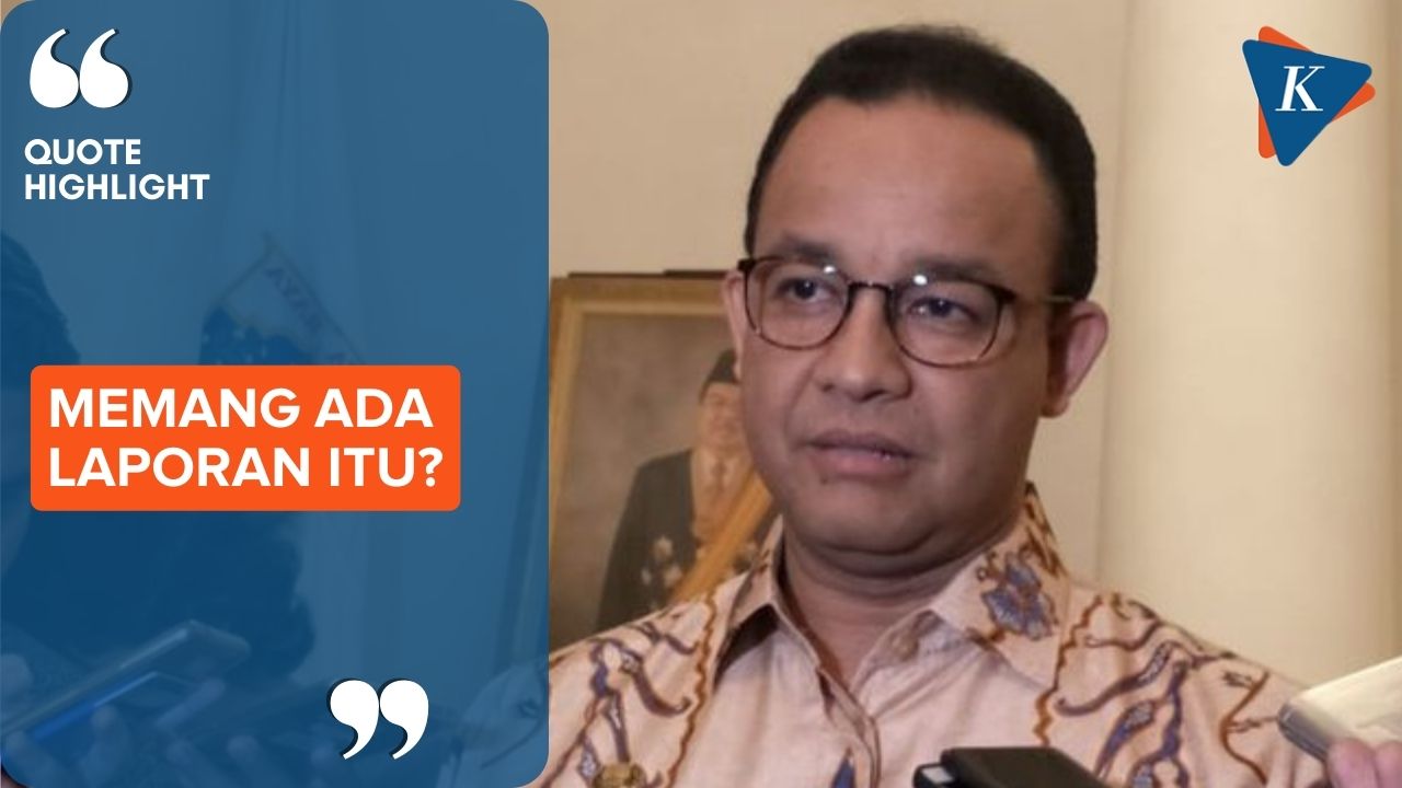 Anies Buka Suara Usai Dilaporkan ke Bawaslu soal Dugaan Kampanye Terselubung