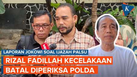 Rizal Fadillah Saksi Kasus Dugaan Ijazah Palsu Jokowi Alami Kecelakaan