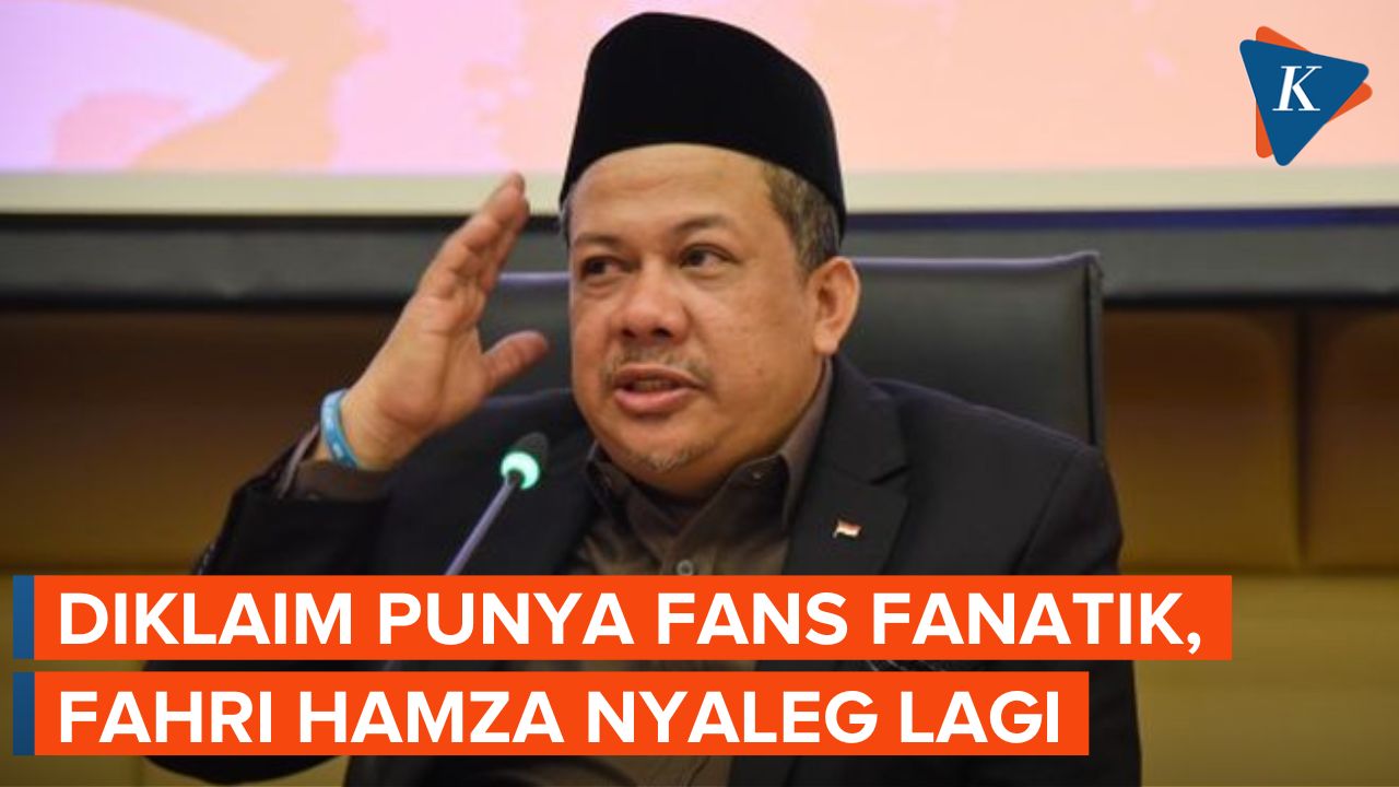 Fahri Hamzah Daftar Caleg DPR Lagi, Partai Gelora Sebut Fansnya…