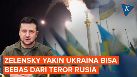Zelensky ke Angkatan Bersenjata Ukraina: Terima Kasih Sudah Tembak Jatuh Rudal Rusia 
