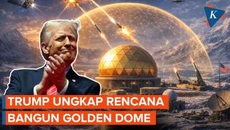 Donald Trump Bahas 'Golden Dome' Sistem Pertahanan Miliaran Dollar