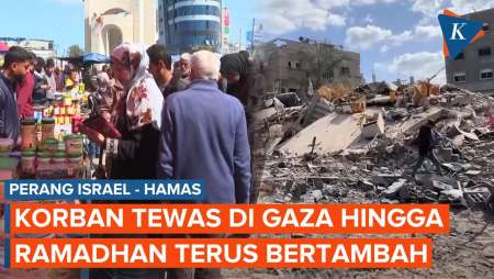 Serangan Israel Hingga Awal Ramadhan, Korban Tewas di Gaza Capai 31.100 Orang