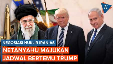 AS-Iran Di Meja Perundingan, Netanyahu Majukan Jadwal Bertemu Trump