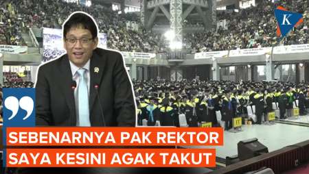 Kelakar Purbaya Mengaku Takut Pidato Di Wisuda UI