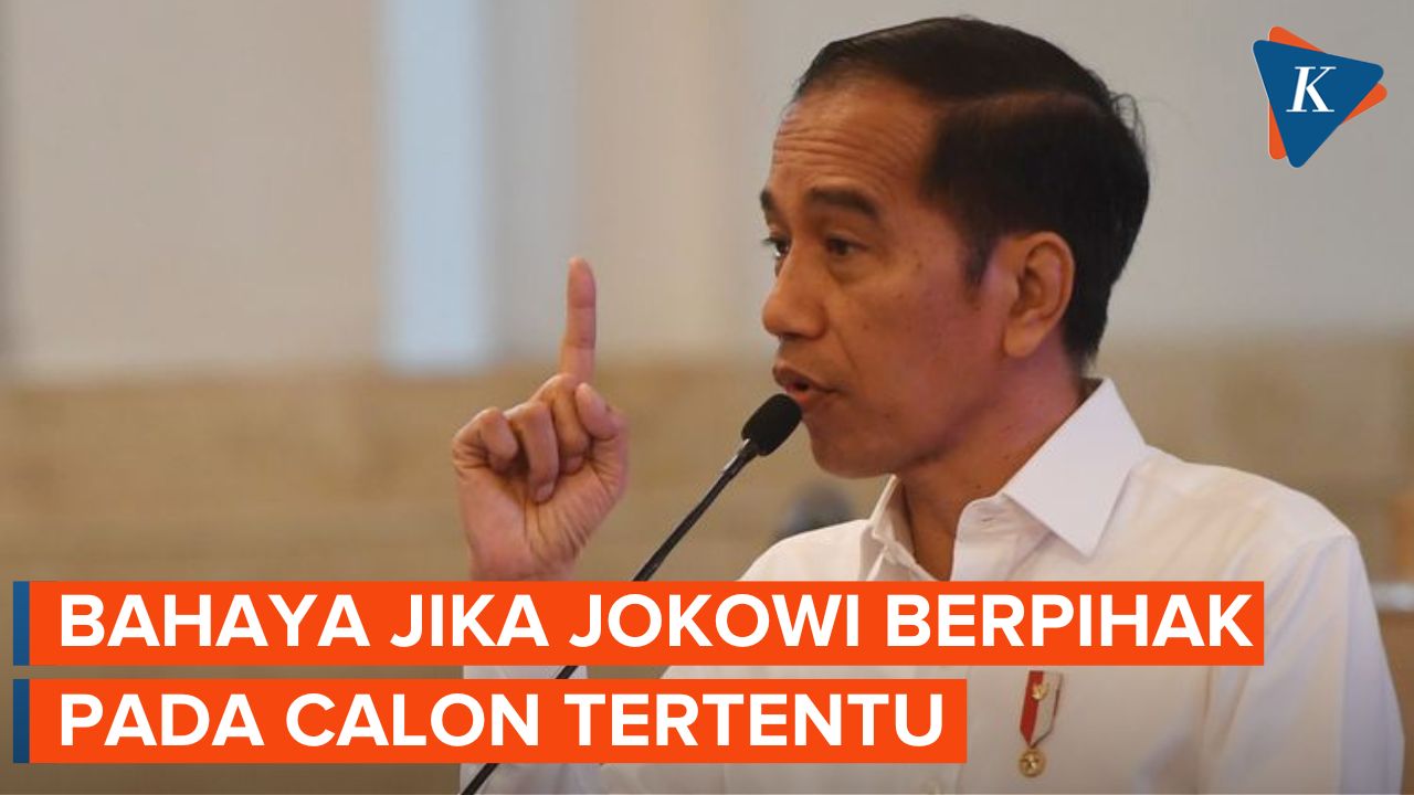 Bahayanya Jokowi jika Dukung Capres Tertentu, Dikhawatirkan Ada Mobilisasi ASN