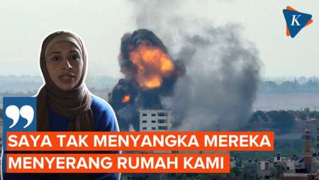 Saat Warga Palestina Terkejut, Rumahnya di Gaza Utara Rata dengan Tanah