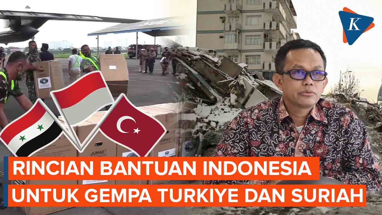Ini Bantuan yang Dikirim Indonesia ke Turkiye dan Suriah