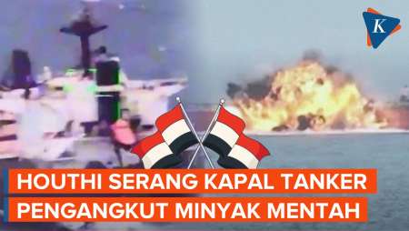 Houthi Serang Kapal Tanker Delta Blue di Laut Yaman dengan…