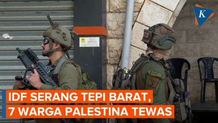 Tak Hanya Cari Terowongan Hamas di Gaza, IDF Juga Serang Tepi Barat