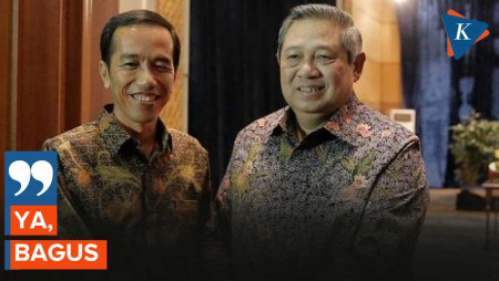 Tanggapan Sederhana Jokowi tentang Mimpi SBY