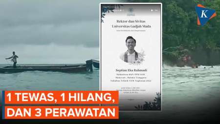 Kronologi Longboat Mahasiswa UGM Tenggelam di Maluku Tenggara, 1 Tewas