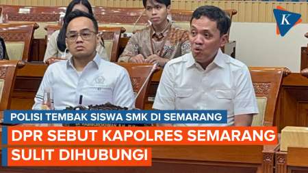 DPR Ingin Dalami Kasus Polisi Tembak Siswa SMK, tapi Kapolres Semarang Sulit Dihubungi