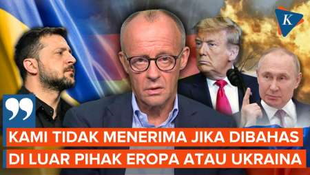 Trump dan Putin Segera Bertemu, Kanselir Jerman: Ukraina dan Eropa Harusnya Ikut