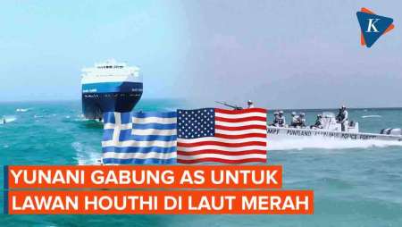 Yunani Gabung AS Lawan Houthi di Laut Merah