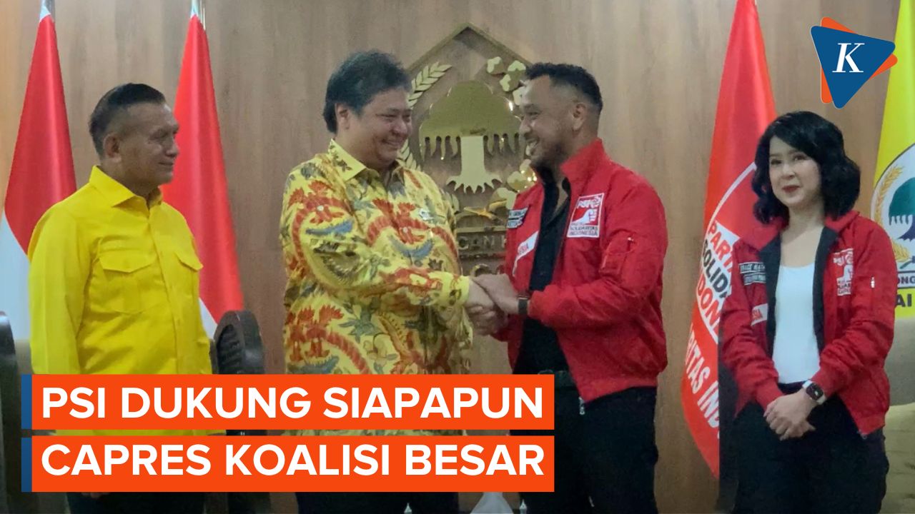 [FULL] Terima Kunjungan PSI, Golkar: Koalisi Besar Makin Kuat, Solusi…