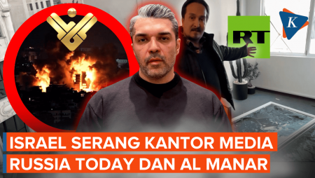 Israel Gempur Iran-Lebanon, Kantor Russia Today Dan Al Manar Jadi Korban