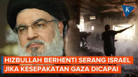 Hizbullah Akan Hentikan Serangan ke Israel jika Kesepakatan Gaza Dicapai