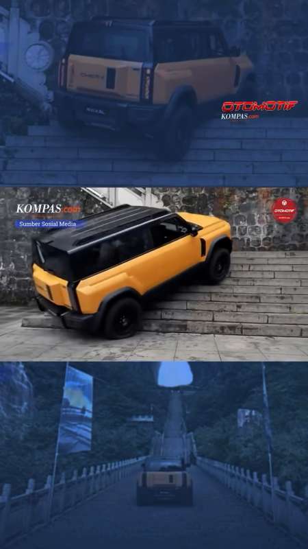 Kata Chery Usai Kejadian Fengyun X3L Gagal Nanjak Saat Uji Ekstrem