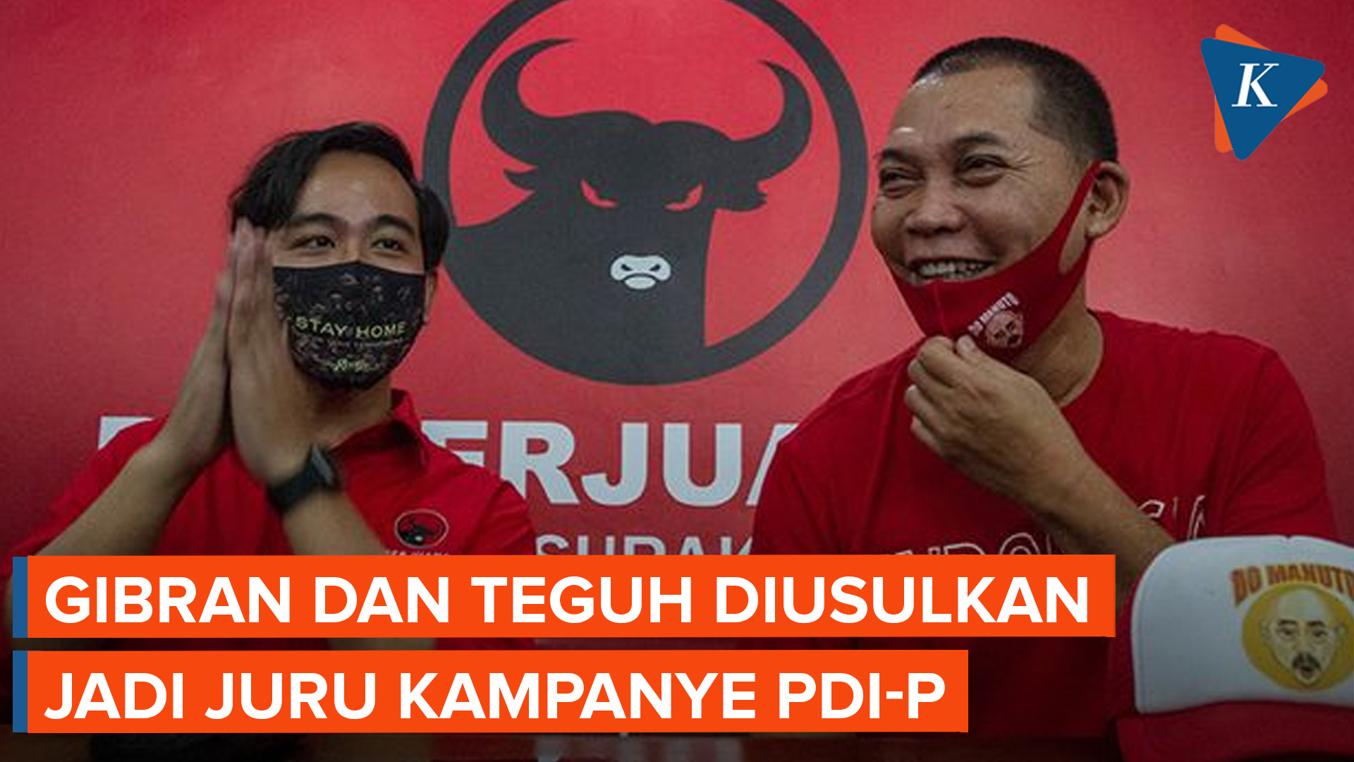 Gibran dan Teguh Akan Jadi Juru Kampanye PDI-P Pemilu 2024