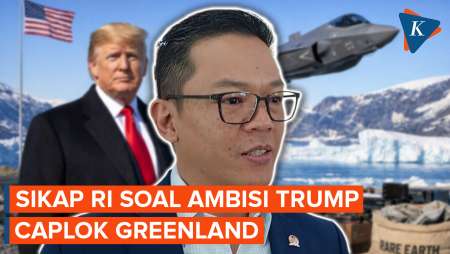 Pernyataan Menlu Soal Sikap RI Atas Ambisi Trump Caplok Greenland