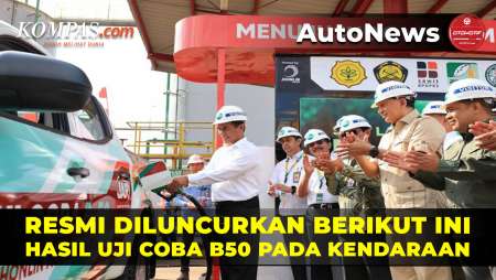 B50 Resmi Diluncurkan, Berikut Hasil Uji Coba pada Kendaraan