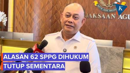 62 SPPG Makan Bergizi Gratis Dihukum Tutup Sementara