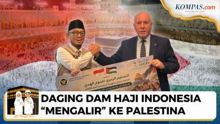 Jemaah Haji Indonesia Kirim Daging Dam Ke Palestina