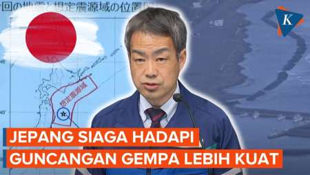 Cabut Peringatan Tsunami, Jepang Siaga Hadapi Potensi Gempa Lebih Besar Dari M 7,7