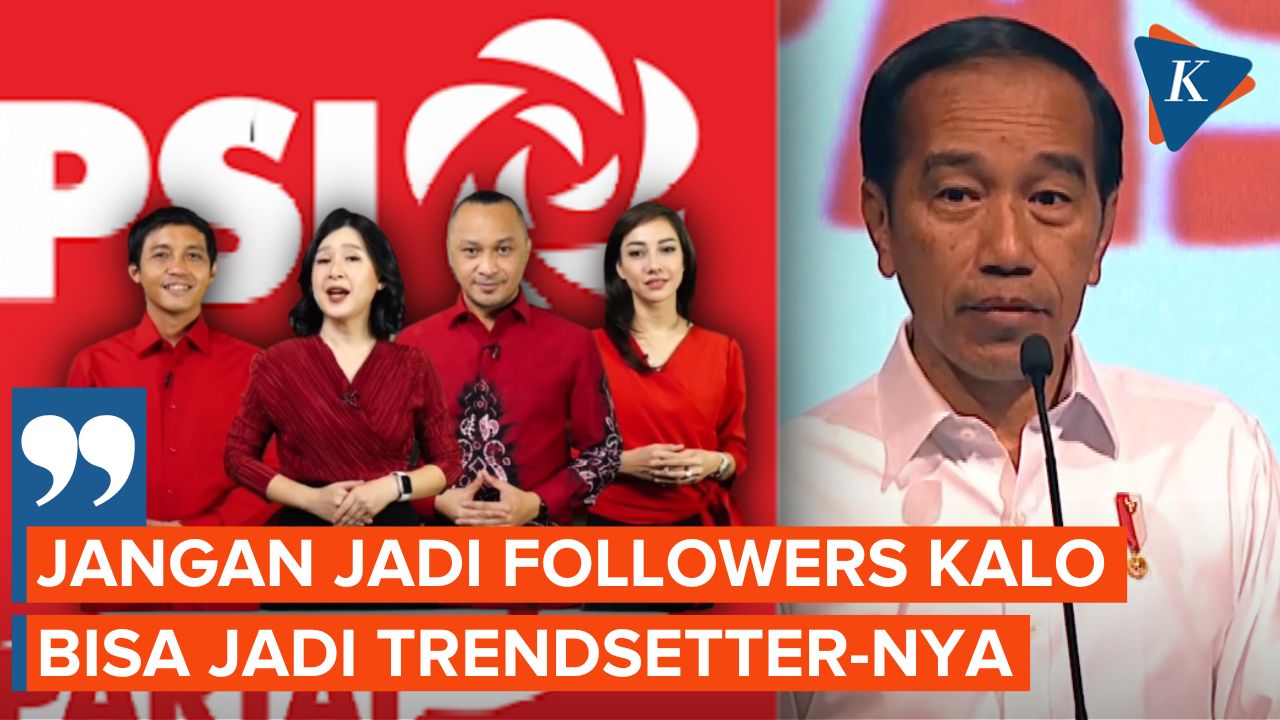 Sebagai Partai Muda, Jokowi Harap PSI Bisa Masuk Kursi Parlemen