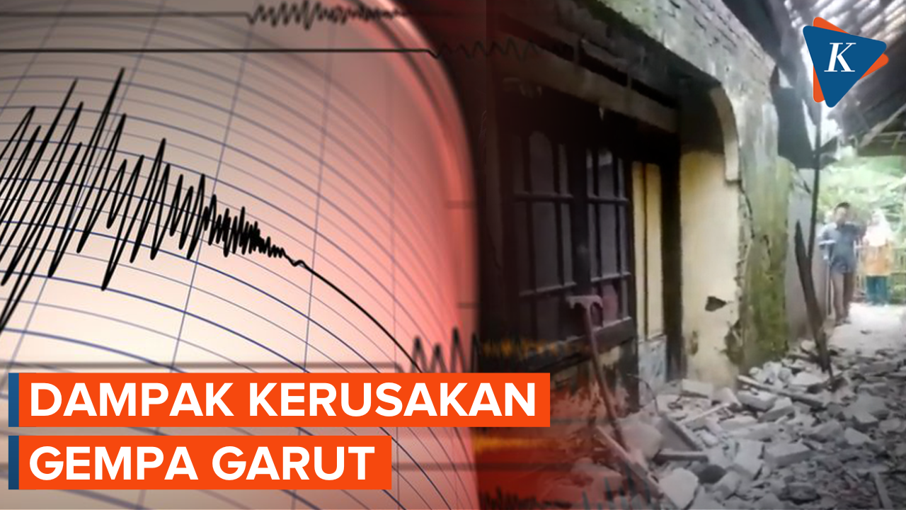 Dampak Gempa Garut: 5 Bangunan Rusak dan 1 Warga Terluka