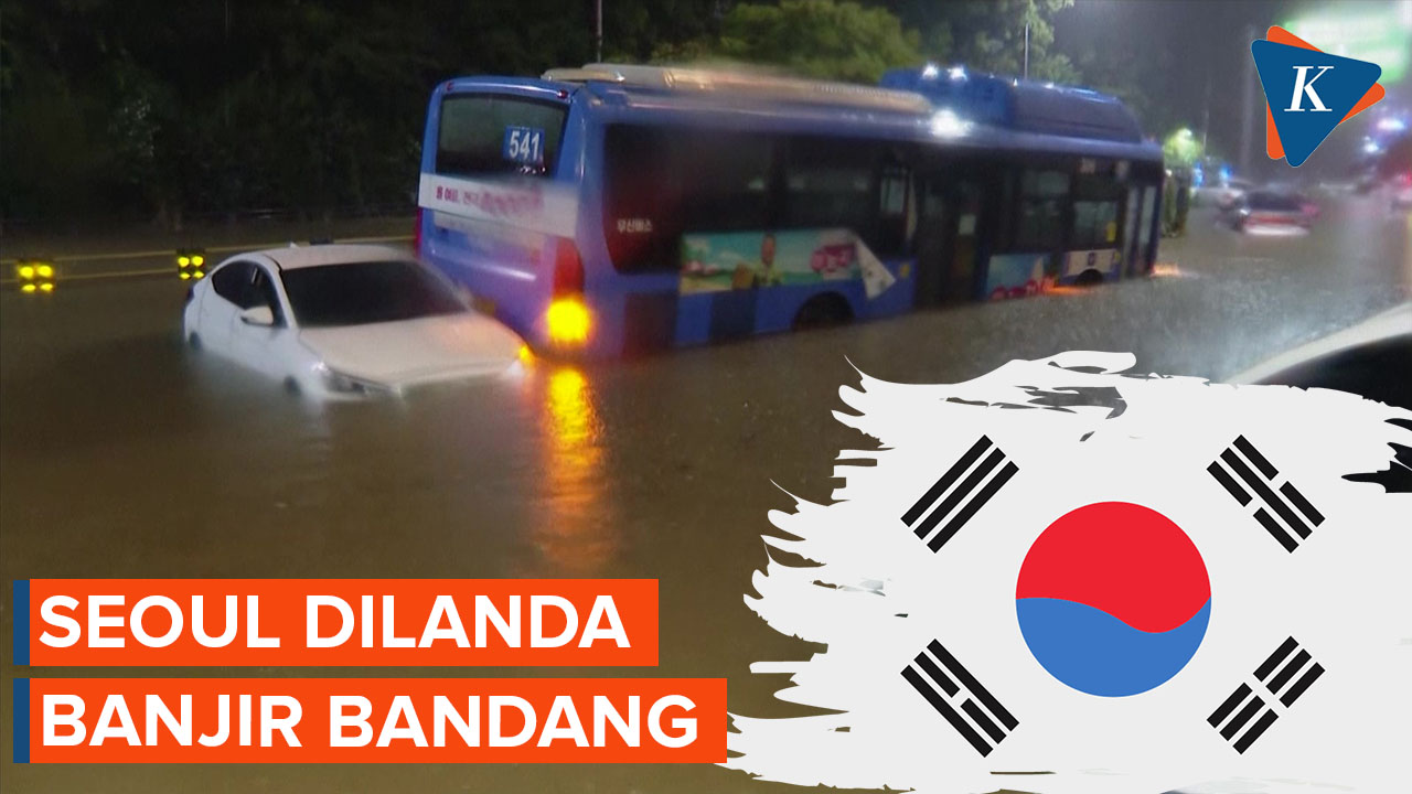 Banjir Bandang Lalap Seoul, Ibu Kota Korea Selatan