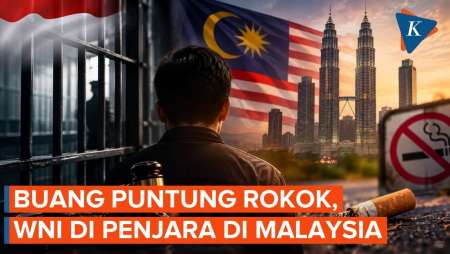 WNI Dipenjara Di Malaysia Gegara Buang Puntung Rokok Sembarangan