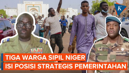 Junta Niger Tunjuk Warga Sipil Jadi Pejabat Pemerintah