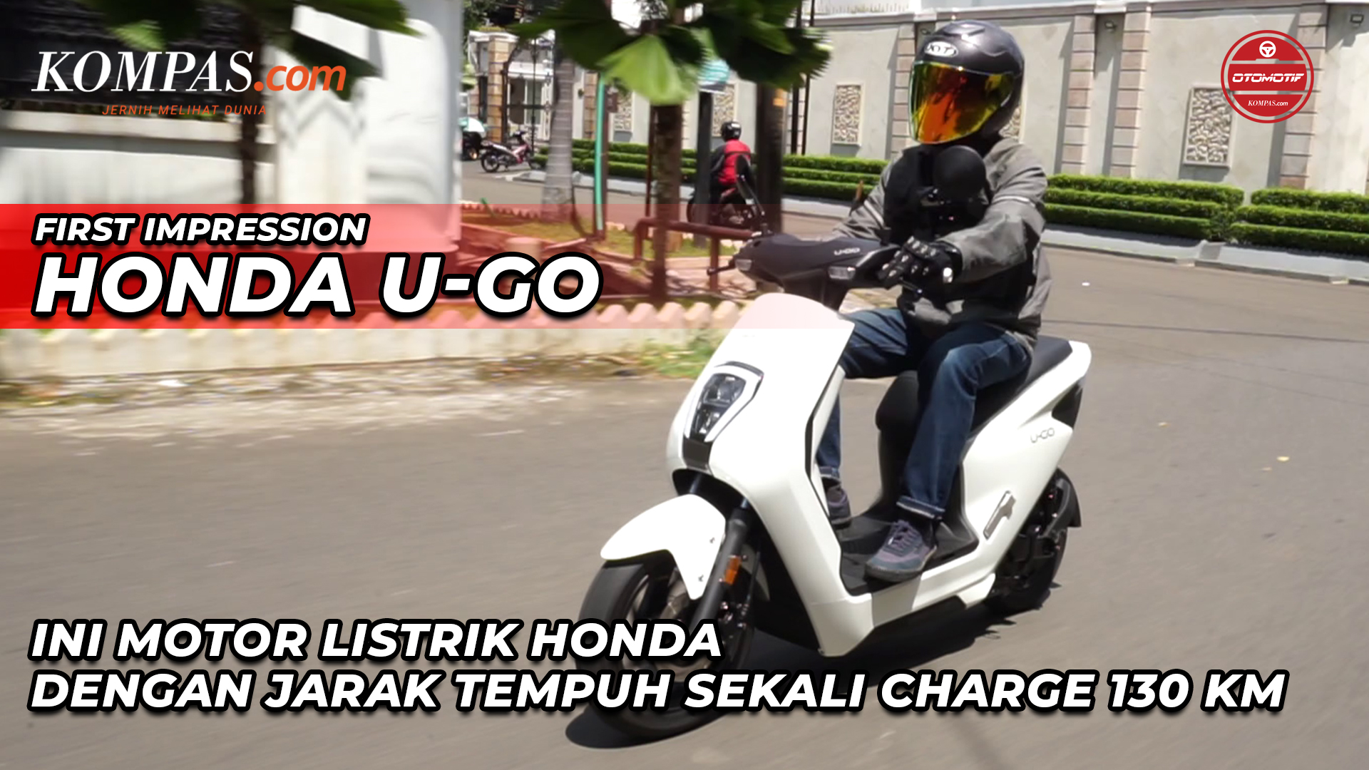 Honda U-GO | Motor Listrik Honda Dengan Jarak Tempuh 130km