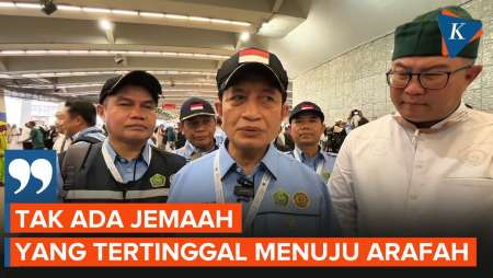 Menag Laporkan Situasi Wukuf di Arafah dan Muzdalifah