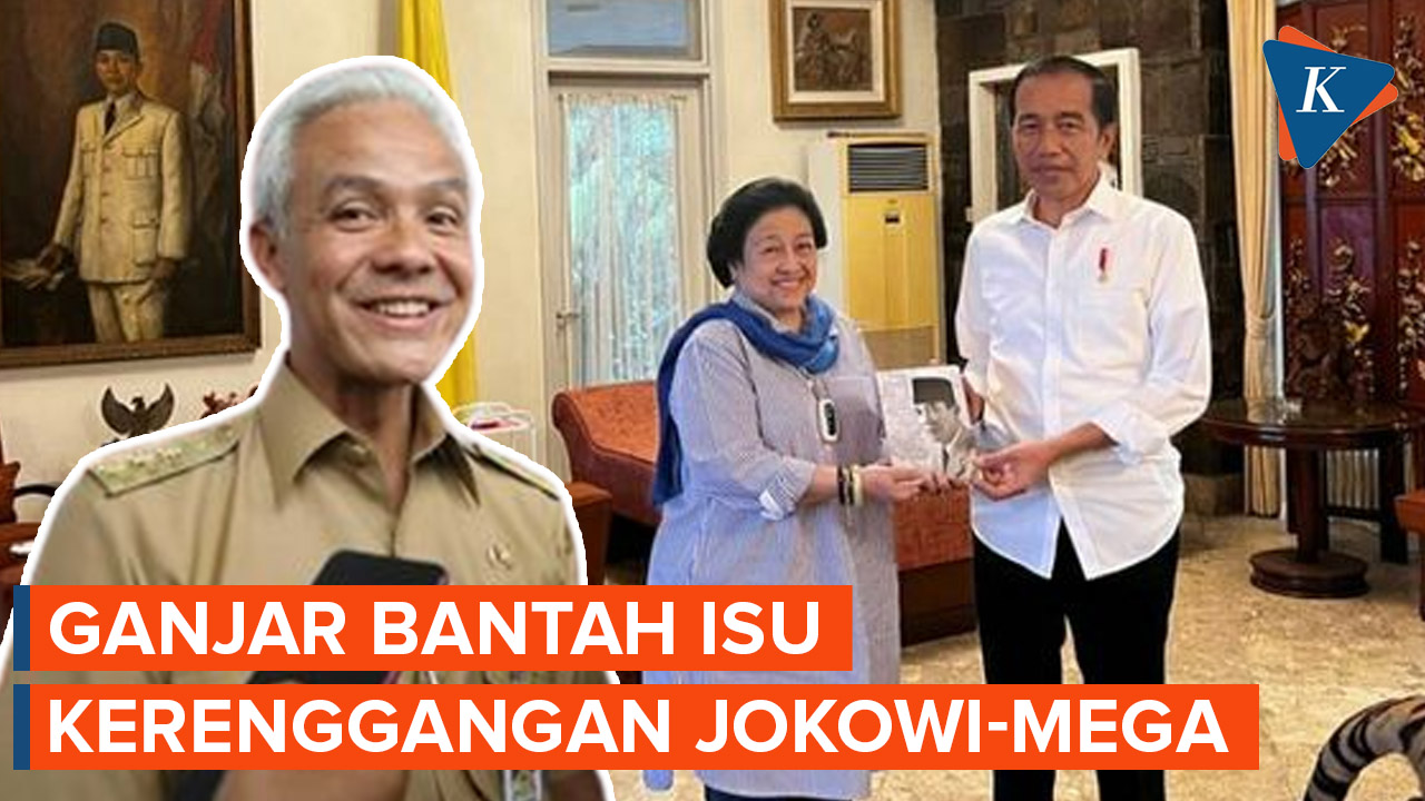 Ganjar Bantah Isu Keretakan Hubungan Jokowi-Megawati