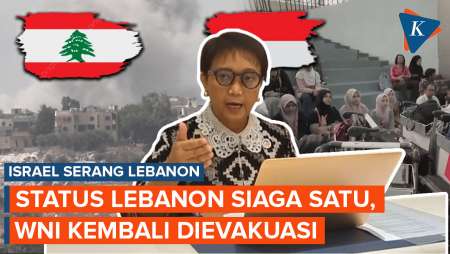 Menlu Sebut 79 WNI Berhasil Dievakuasi di Tengah Situasi Perang di Lebanon yang Makin Memburuk