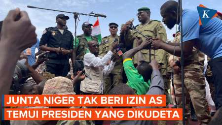 Junta Militer Hadang Izin AS untuk Menemui Presiden Niger yang Dikudeta