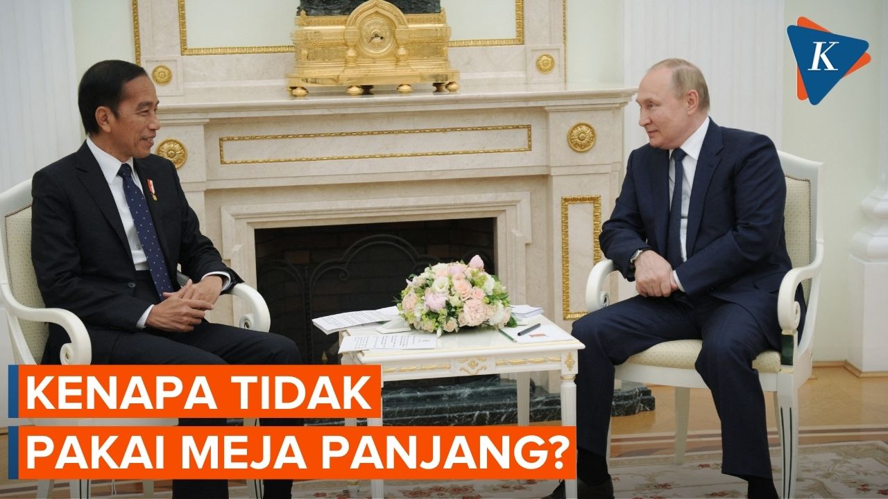 Gaya Putin Saat Menjamu Jokowi di Rusia