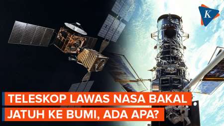 Gagal Diselamatkan, Teleskop NASA Berusia 22 Tahun Segera Jatuh ke Bumi