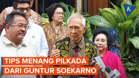 Guntur Soekarno Beri Tips Menang Pilkada ke Rano Karno