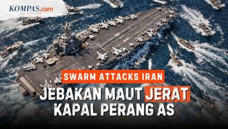 Jebakan "Lebah" Iran: Perang Jarak Dekat Teheran Lumpuhkan Teknologi Canggih Kapal Perang AS