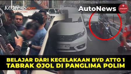 Belajar Dari Kecelakaan BYD Atto 1 Tabrak Ojol, Jangan Asal Banting Setir